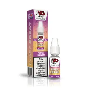 Purple Lemonade Nic Salt E-Liquid by IVG Pro Salts 10ml